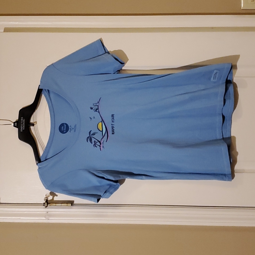 Life is Good Happy Hour tee
